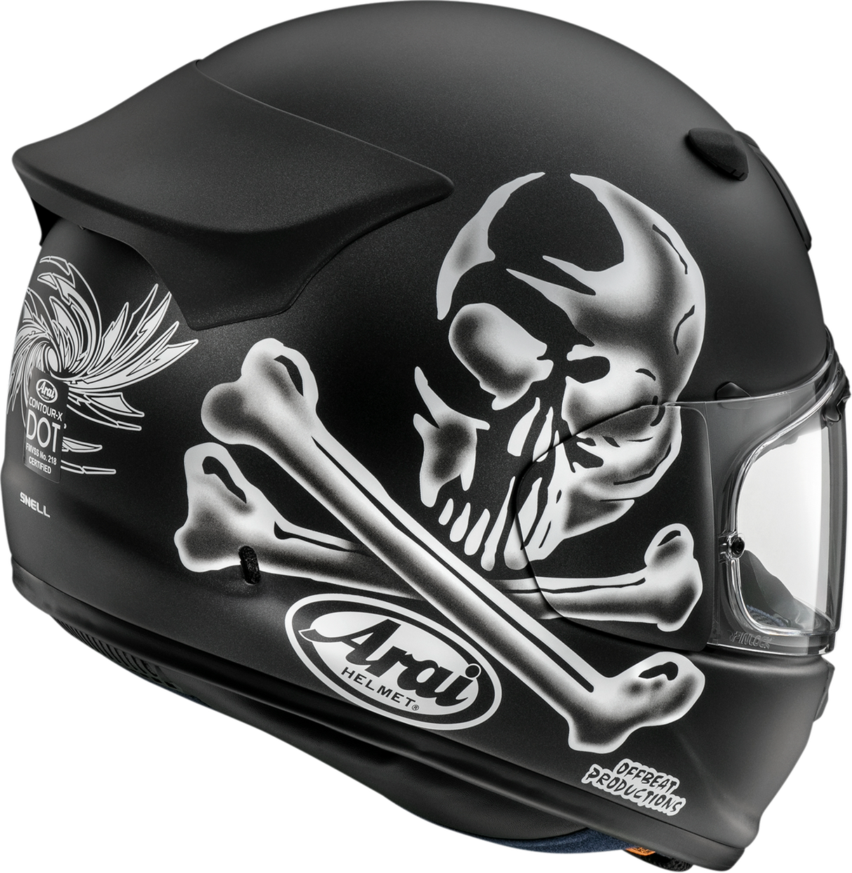 Arai Contour-X Jolly Roger Helmet