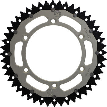 Moose Offroad Dual Sprocket Dual Sprocket - 48 Tooth - Silver - Yamaha