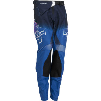 Moose Offroad Youth Agroid Pants Youth Agroid Pants - Pink/Blue