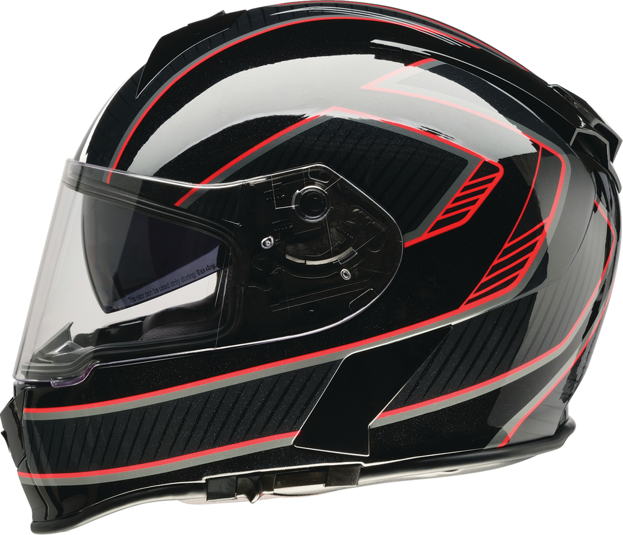 Z1R Warrant Amplify Black/Red Helmet