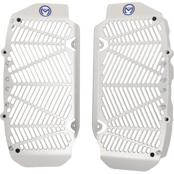Moose Offroad Radiator Guards Radiator Guards - Silver - Triumph
