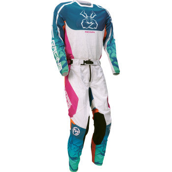 Moose Offroad Sahara Jersey Sahara Jersey - Teal/Orange/Pink