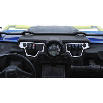 Moose Offroad Dash Plate for RZR Dash Plate - Large - Right - White