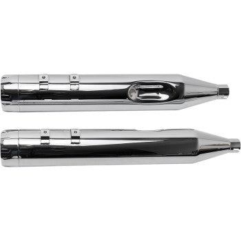 S&S Cycle 4-1/2" MK45 Performance Mufflers - Chrome with Chrome Thruster