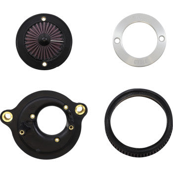 S&S Cycle Air Stinger Stealth Air Cleaner Kit - Chrome Ring