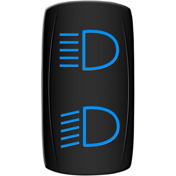 Moose Offroad Rocker Switch Rocker Switch - Hi/Lo Beam - Blue
