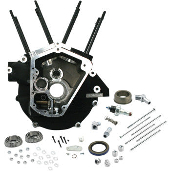 S&S Cycle Super Stock® Alternator Style Engine Case - 3.500" - Evolution Big Twin