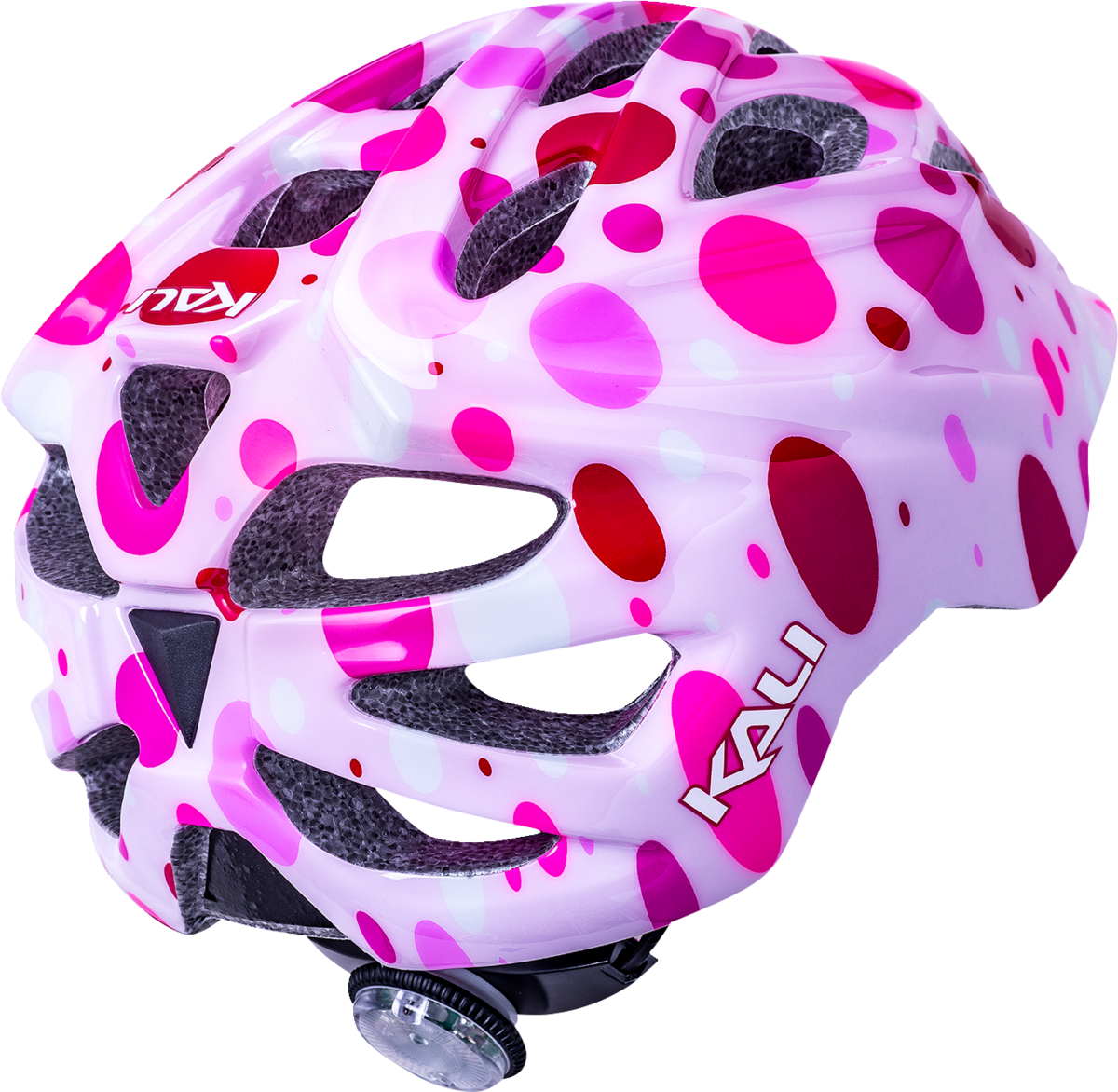 Child Chakra Lighted Confetti Bicycle Helmet
