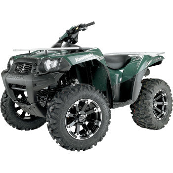 Moose Offroad Wheel - 393X - Front - Black - 14x7 - 4/156 - 4+3