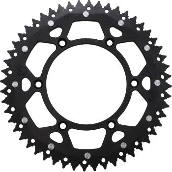Moose Offroad Dual Sprocket Dual Sprocket - 52 Tooth - Black - Gas Gas/Husqvarna/Husaberg/KTM