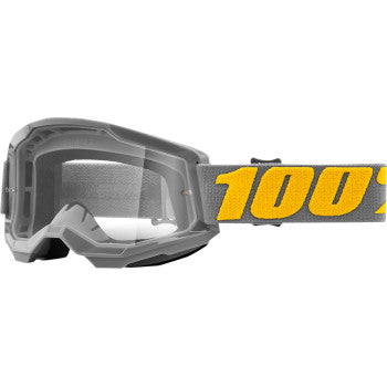 100 Percent Strata 2 Clear Lens Goggles