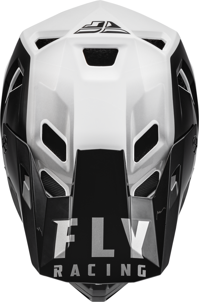 Fly Racing Rayce Black/Whte Helmet