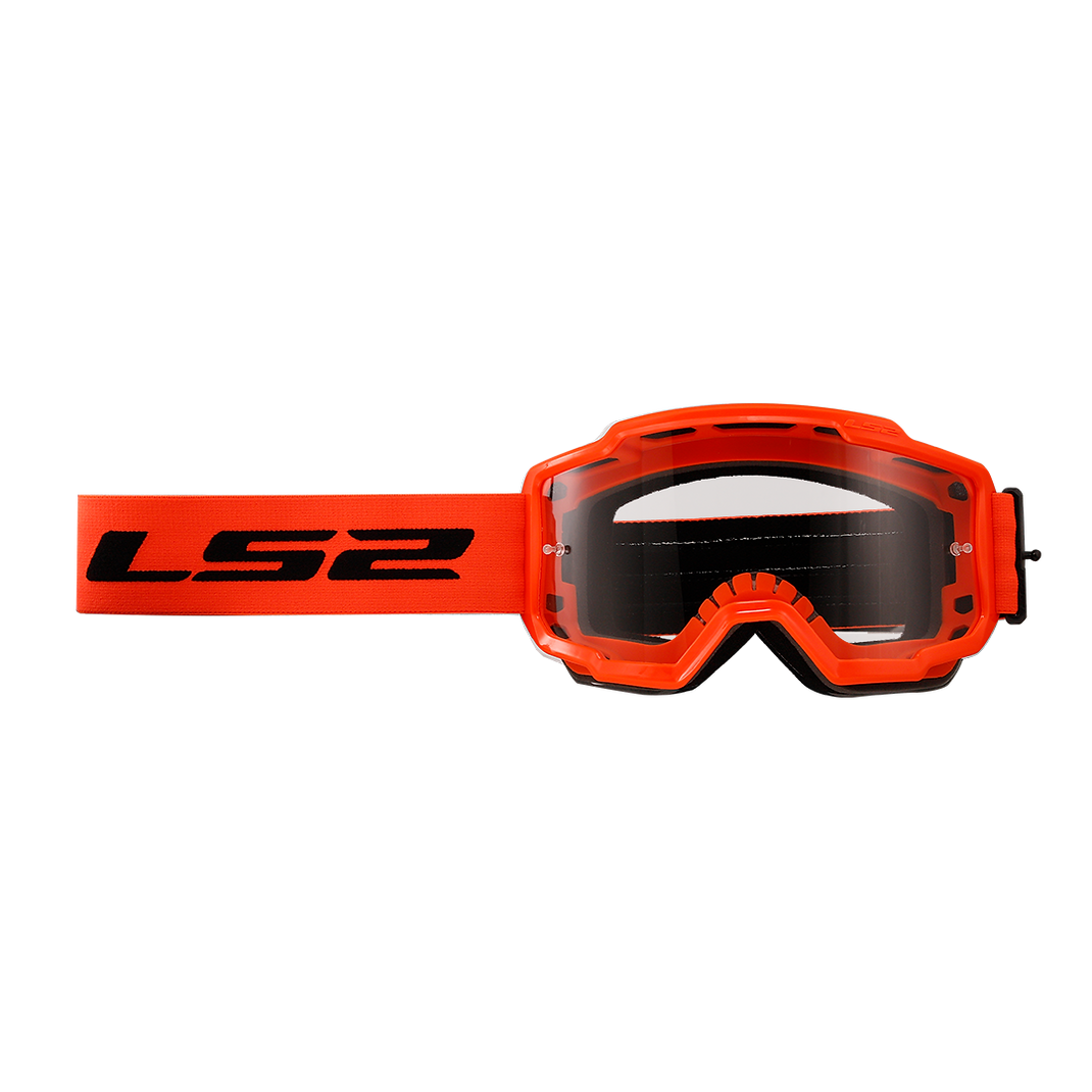 LS2 HI-VIZ ORANGE - Charger Goggles
