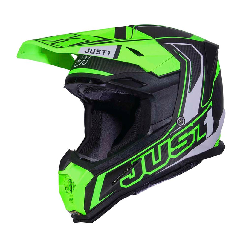 Just1 J22 Carbon Fluo 2.0 Helmet