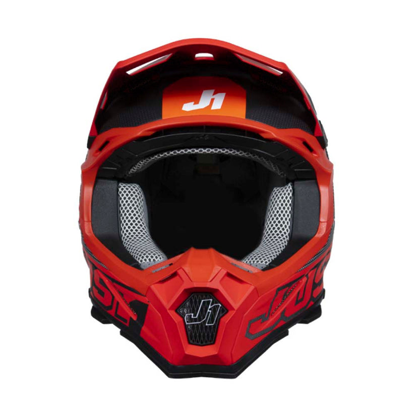 Just1 J22F Dynamo Black/Red Helmet (M)