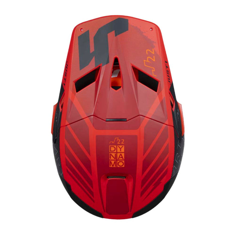 Just1 J22F Dynamo Black/Red Helmet (M)
