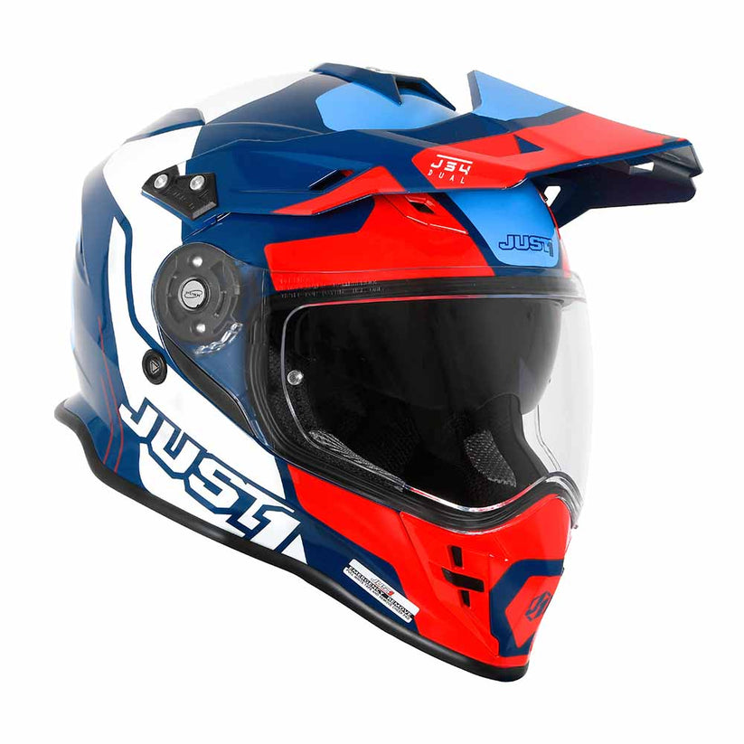 Just1 J34 Pro Tour Red/Blue Helmet
