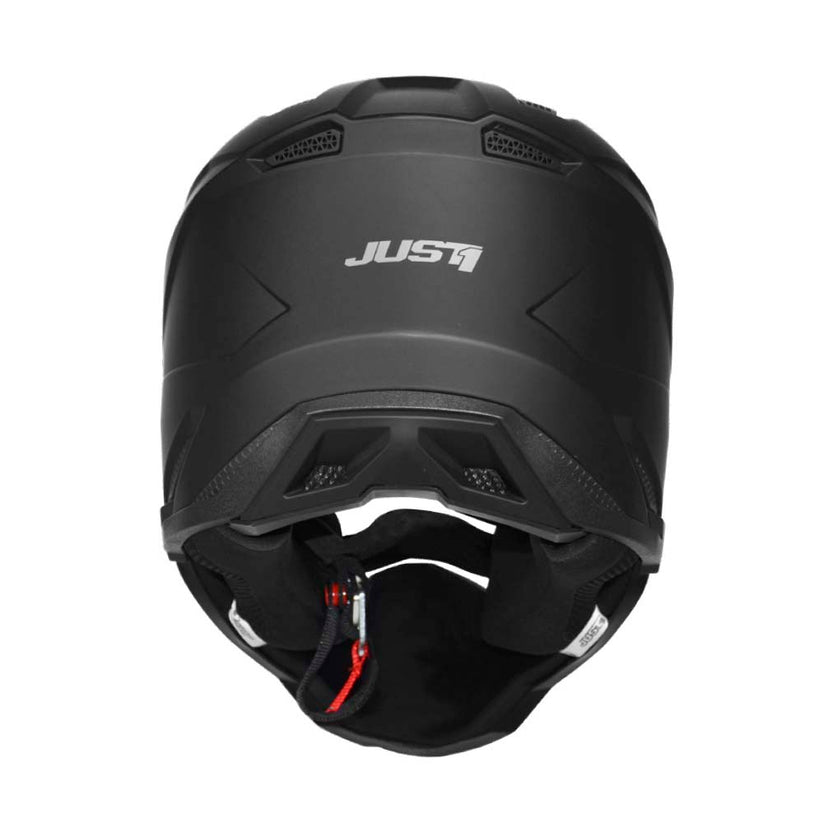 Just 1 J40 Solid Black Helmet