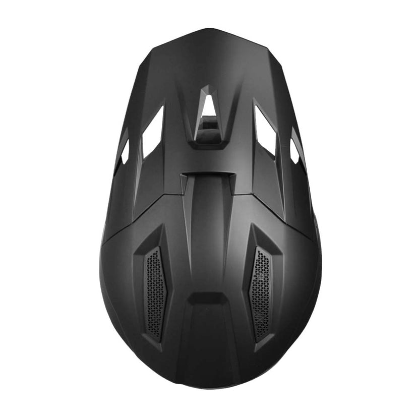 Just 1 J40 Solid Black Helmet