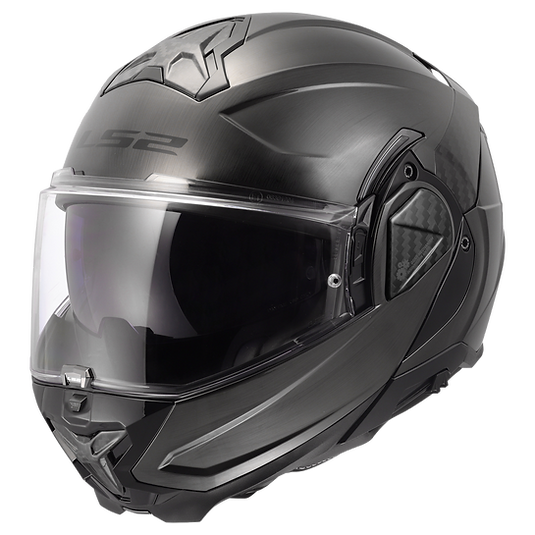 LS2 JEANS - GLOSS BRUSHED GRAY - Advant II Helmet