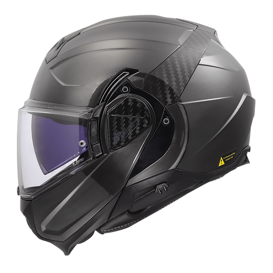 LS2 JEANS - GLOSS BRUSHED GRAY - Advant II Helmet