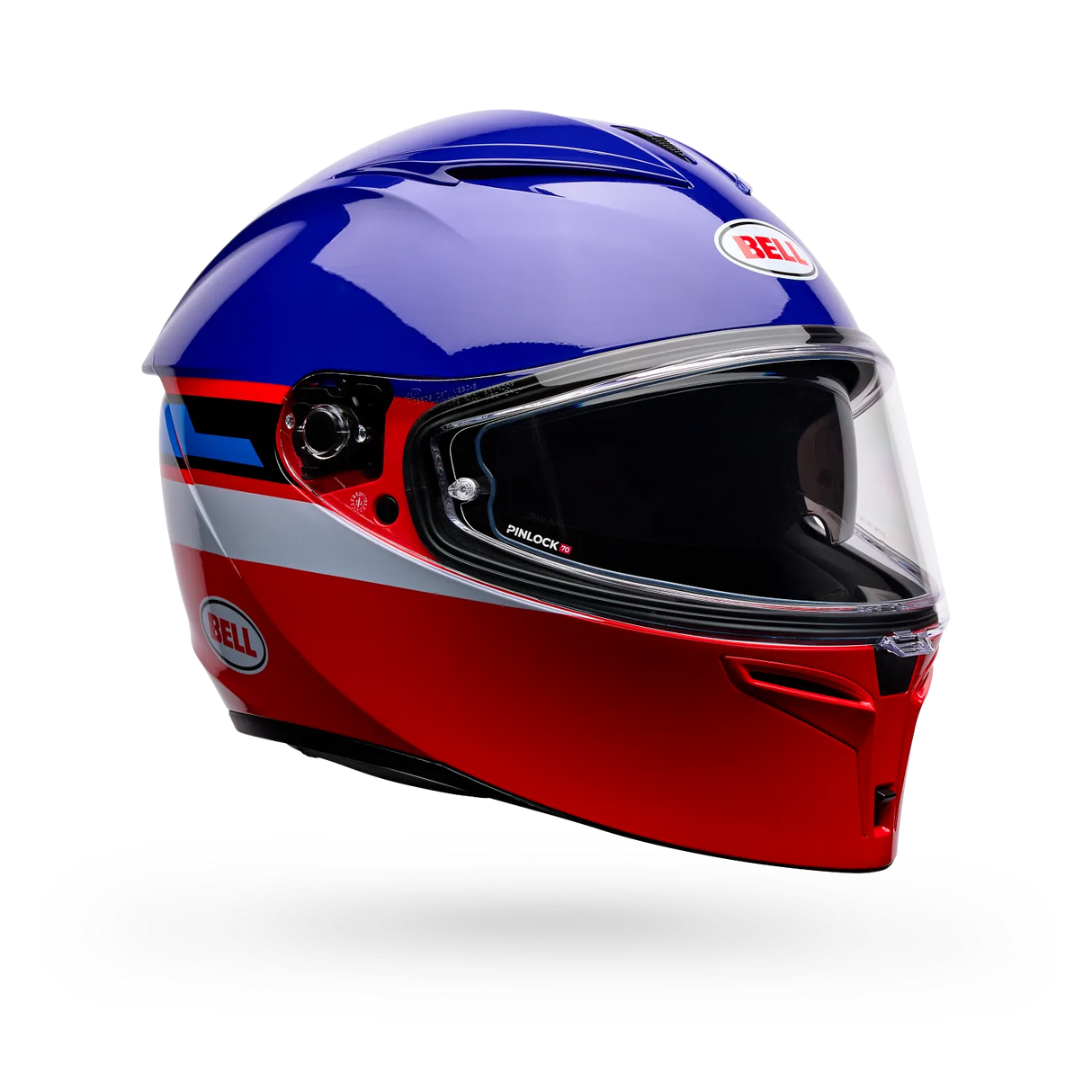 Bell Lithium Blue/Red Motion Helmet