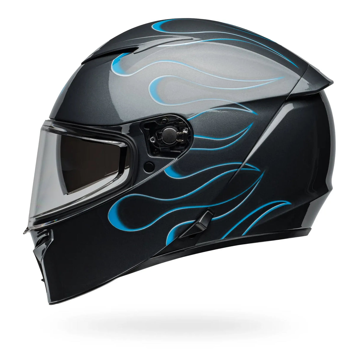 Bell Lithium Torch Gloss Gray/Blue Helmet