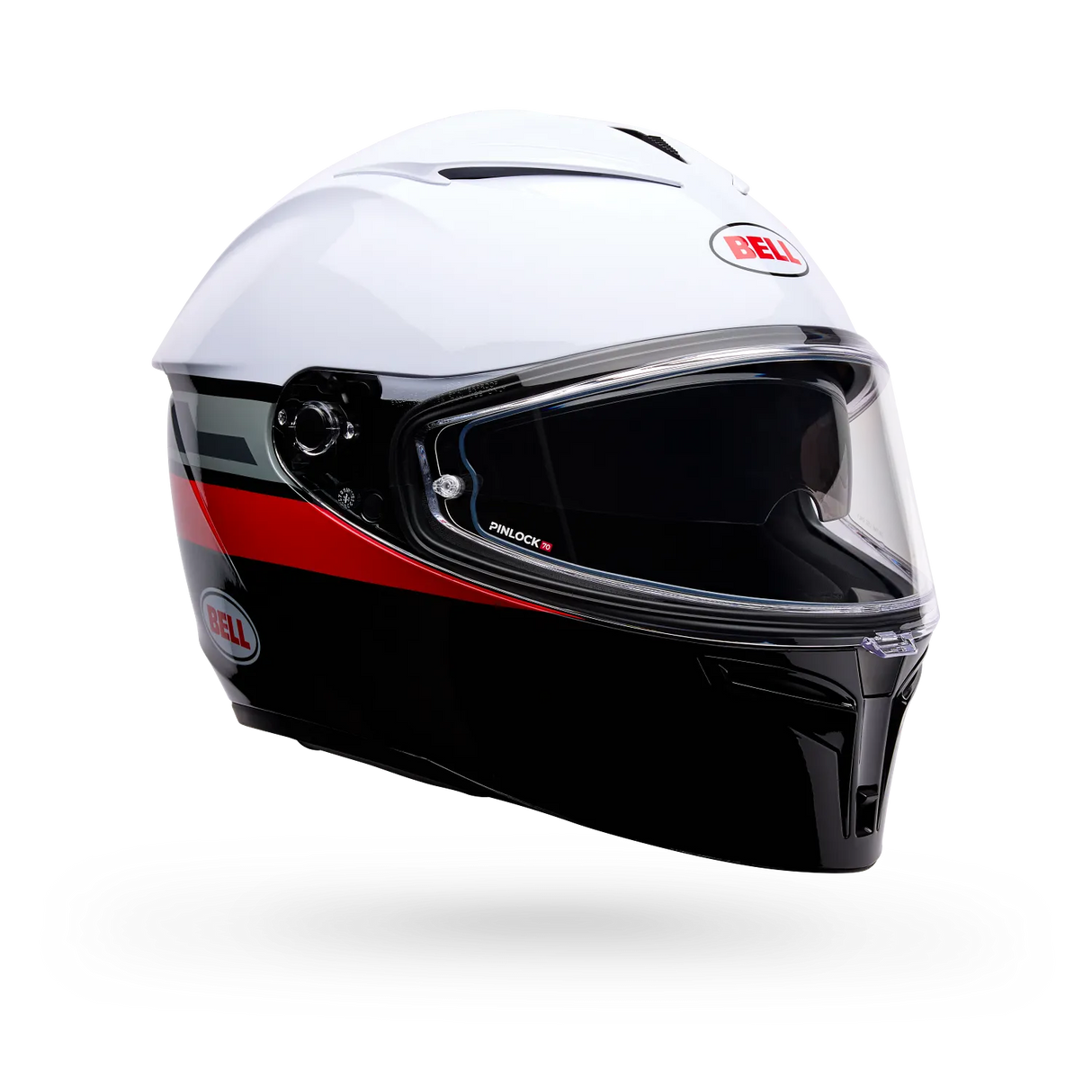 Bell Lithium White/Red Motion Helmet