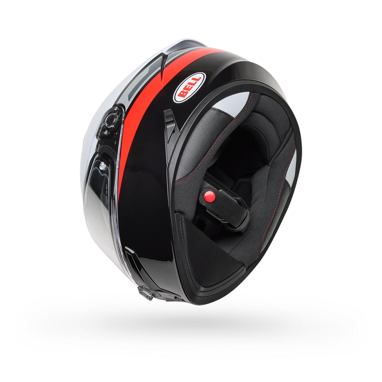 Bell Lithium White/Red Motion Helmet