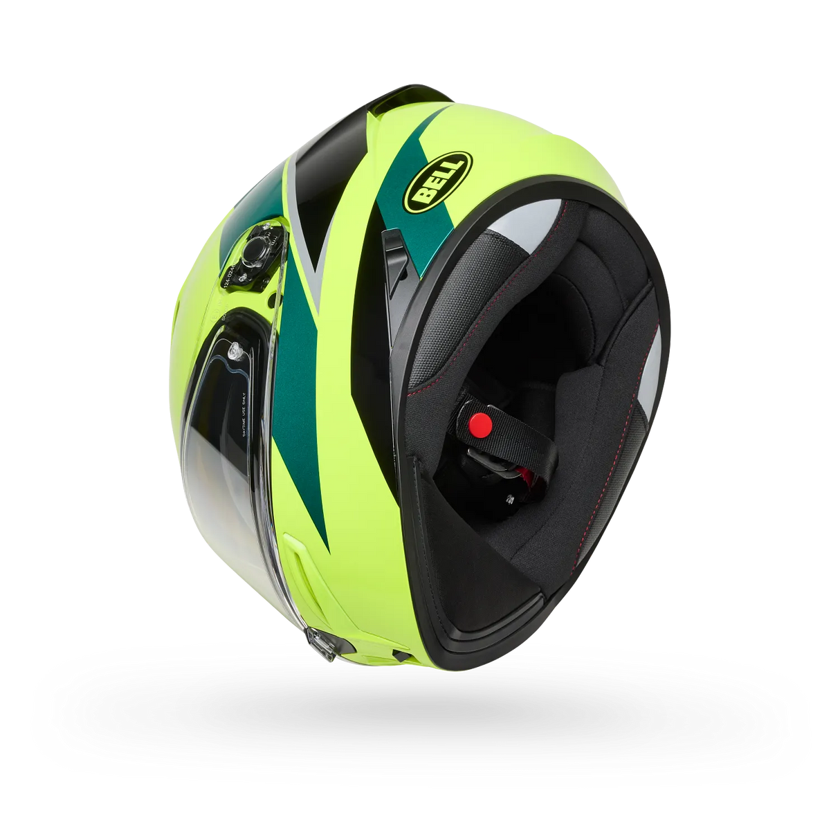 Bell Lithium Yellow Flip Helmet