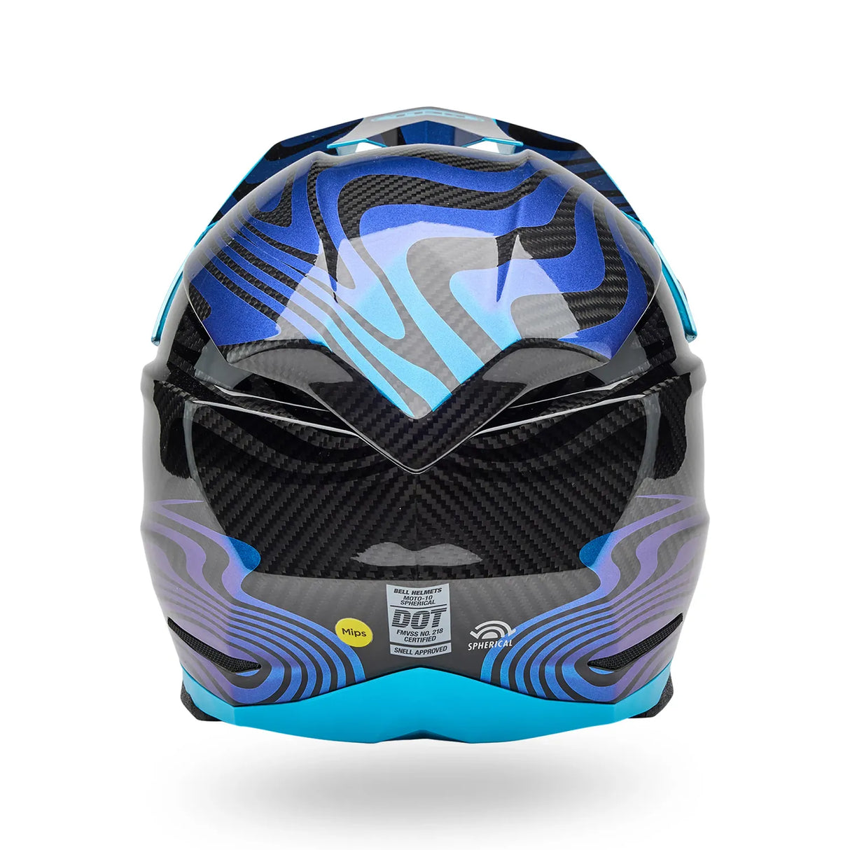 Bell Moto-10 Spherical Cortex Gloss Blue Helmet