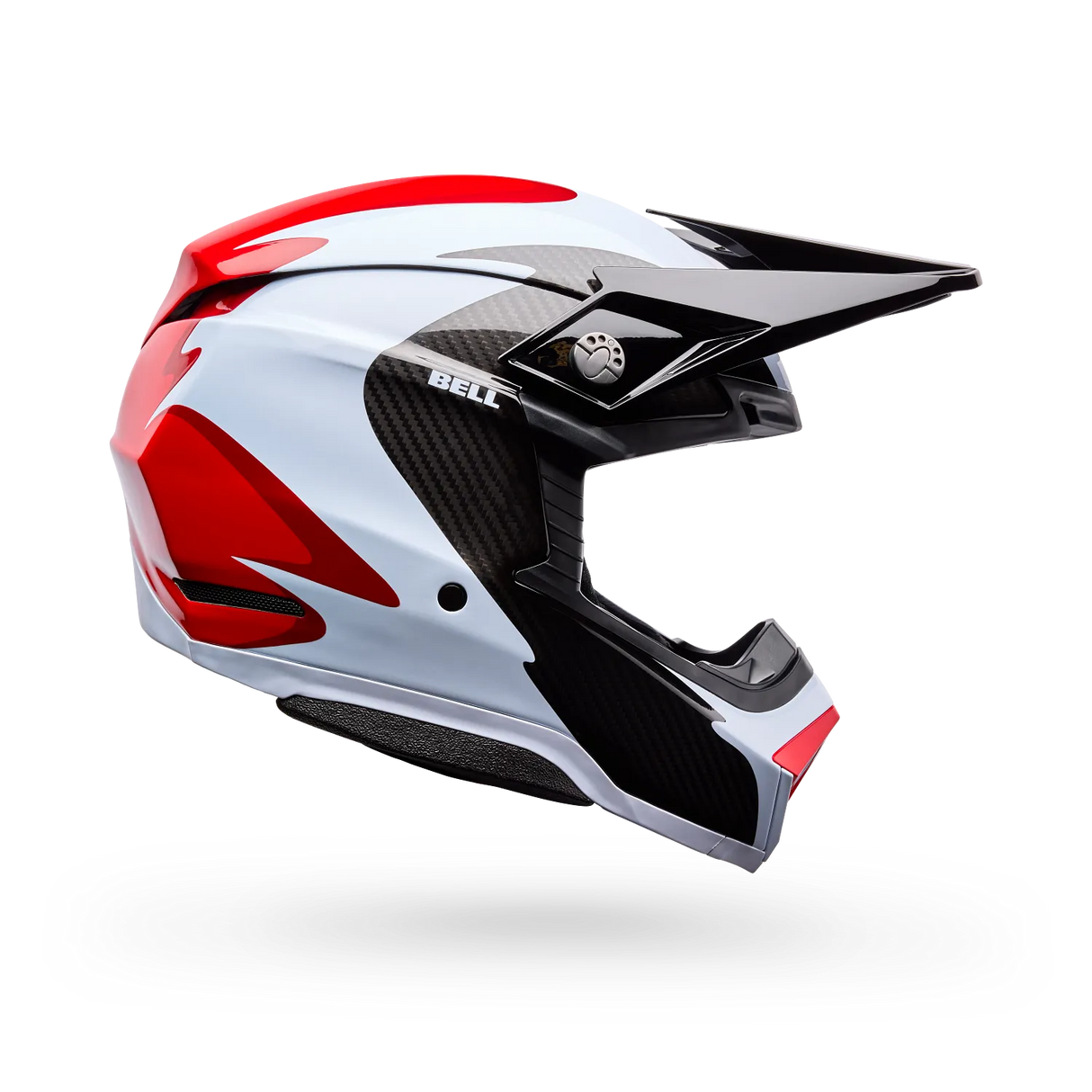 Bell Moto-10 Spherical Gloss Black/Red Helmet