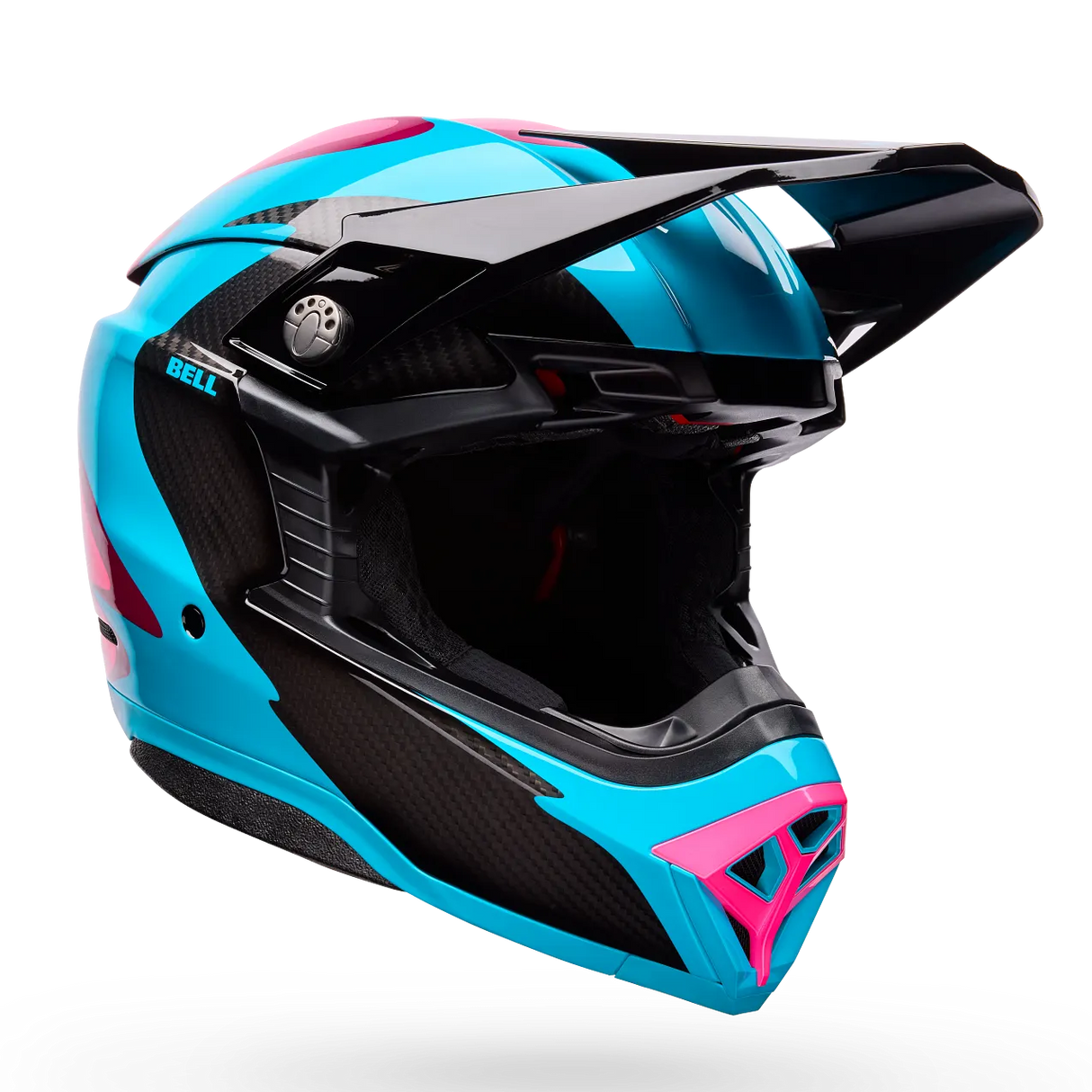 Bell Moto-10 Spherical Green/Pink Fluid Helmet