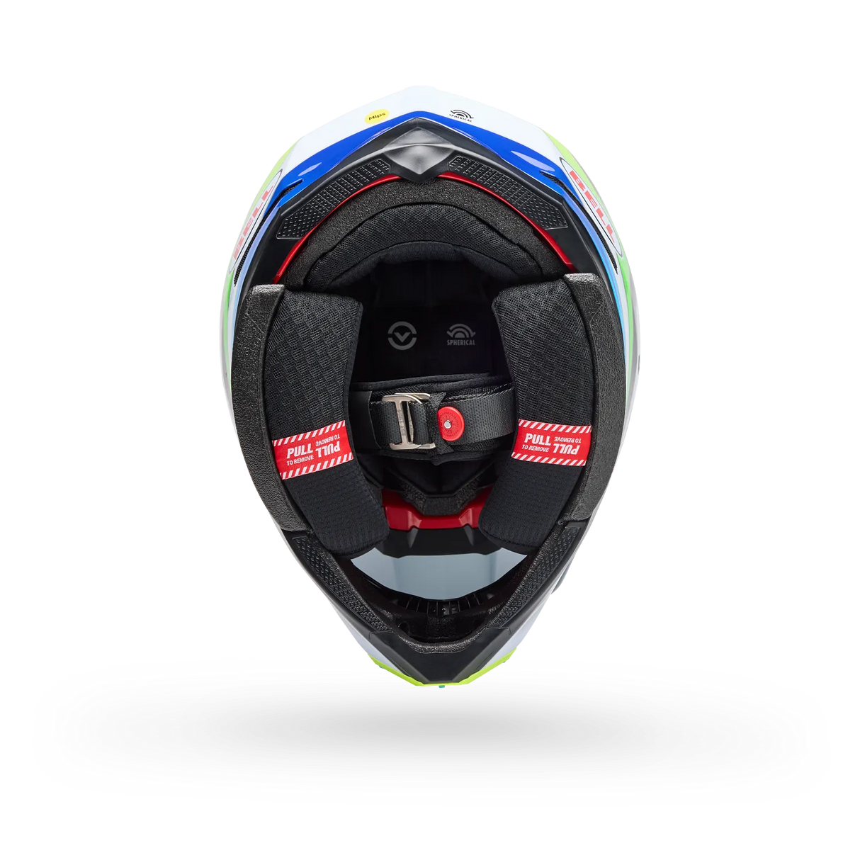 Bell Moto-10 Spherical Grid Gloss White Black Helmet