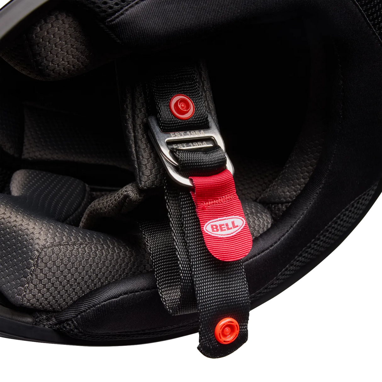 Bell Qualifier White/Red Helmet