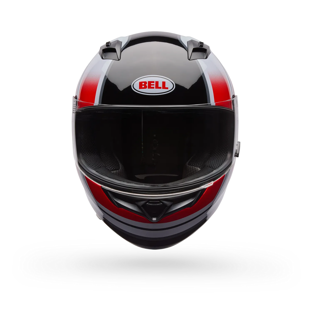 Bell Qualifier White/Red Helmet