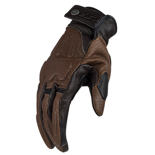 LS2 RUST - BROWN - Men's Vintage Glove