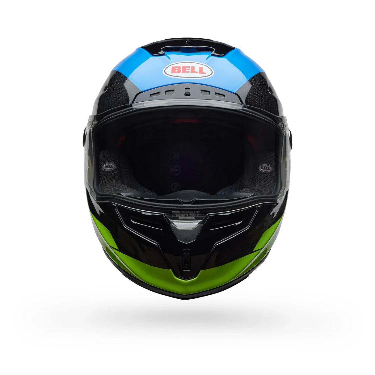 Bell Race Star DLX Flex Corsa Gloss Blue/Flo Green Helmet
