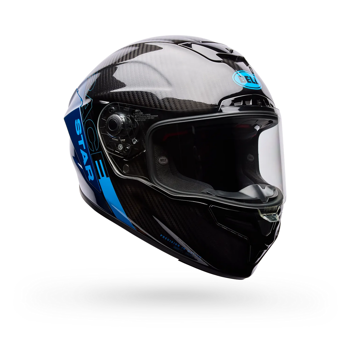Bell Race Star DLX Flex Blue Strike Helmet