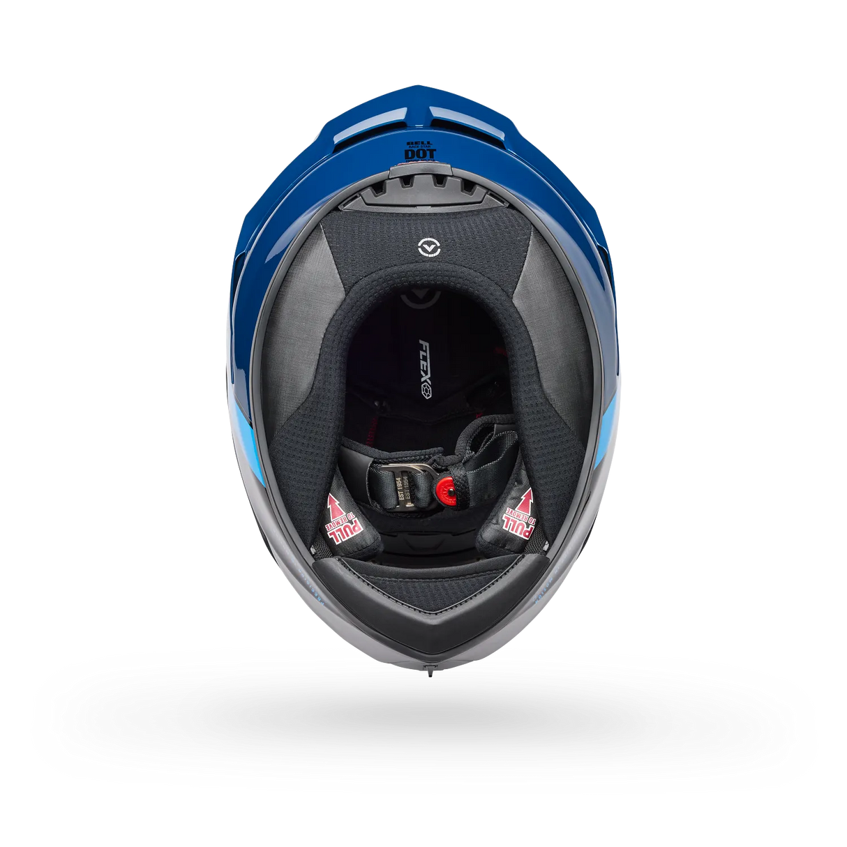 Bell Race Star DLX Flex Blue Strike Helmet
