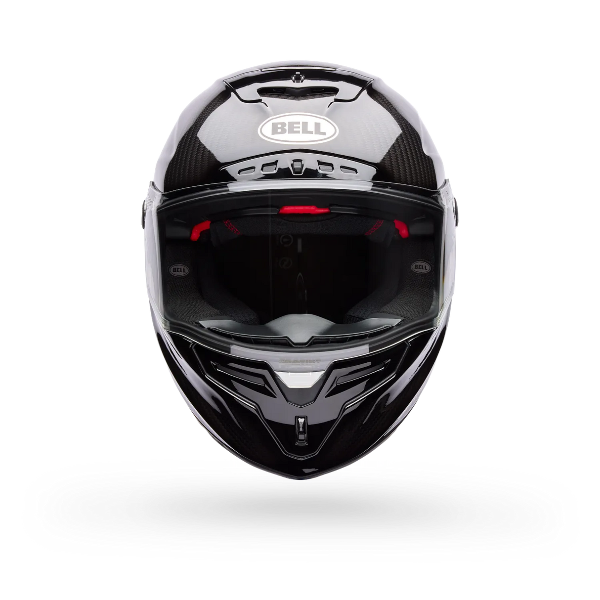 Bell Race Star DLX Flex Silver/White Strike Helmet