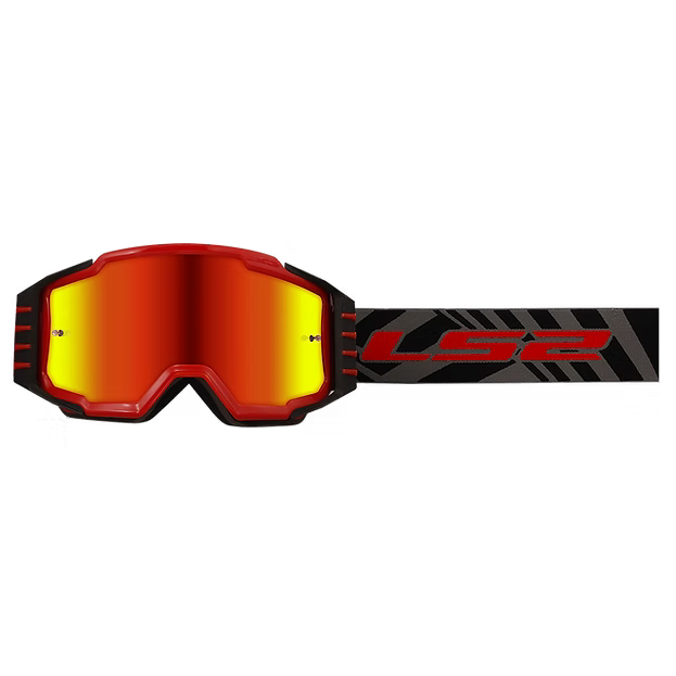 LS2 SAND - RED - Charger Pro Goggles