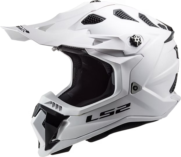 LS2 SOLID - GLOSS WHITE - Subverter EVO Helmet