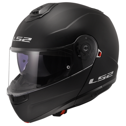 LS2 SOLID - MATTE BLACK - Strobe II Helmet
