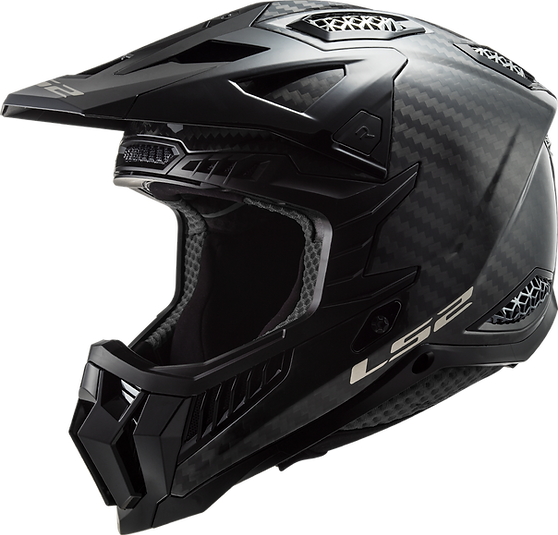 LS2 SOLID - MATTE CARBON - X-Force Carbon Helmet
