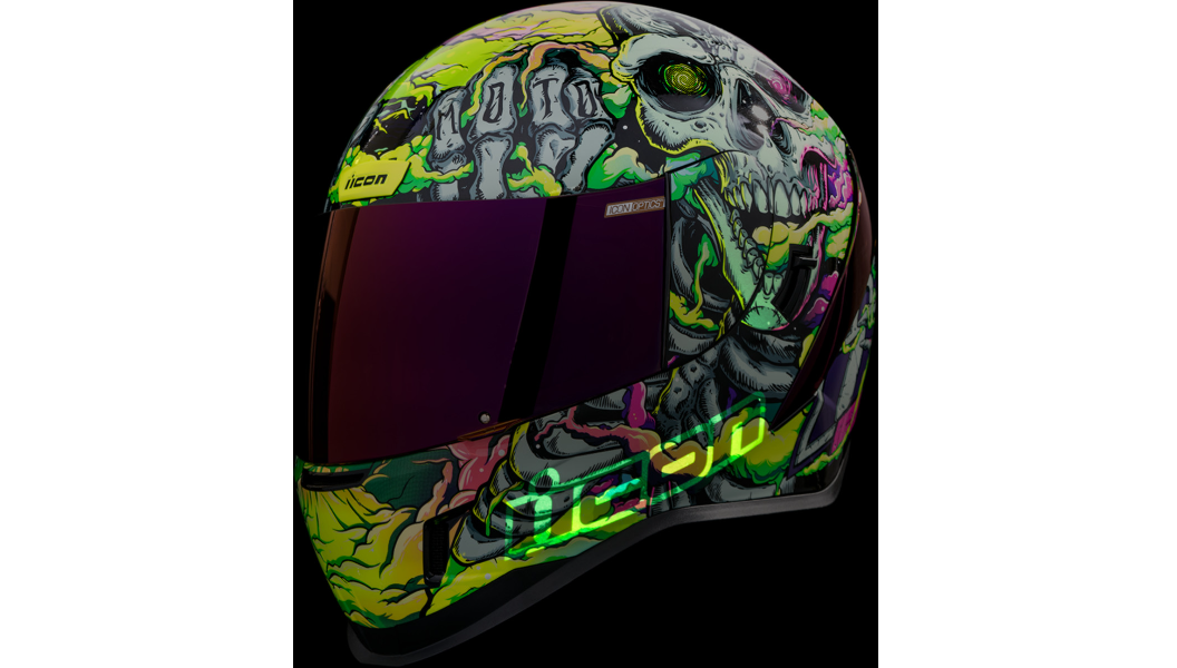 Icon Airform™ Hippy Dippy Purple Helmet