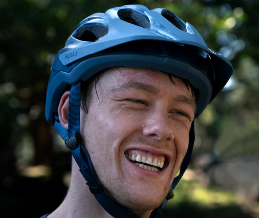 Kali Pace Camo Helmet Blue