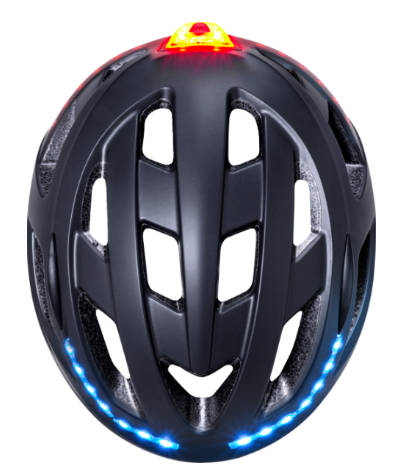 Kalli Central Lit Solid Helmet Matte Black