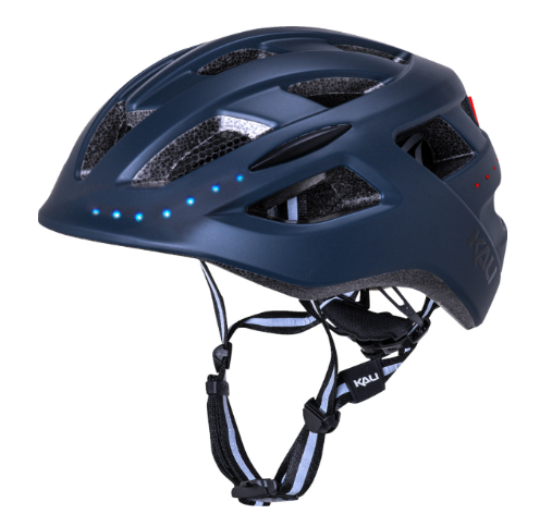 Kalli Central Lit Solid Helmet Matte Navy