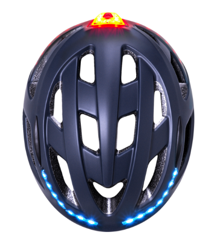 Kalli Central Lit Solid Helmet Matte Navy